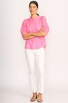 Blouse - Check and Lace