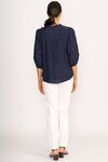 Blouse - Check and Lace