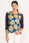 Relaxed Fit, Contrast Front Top