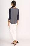 Relaxed Fit, Contrast Front Top