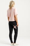 Apartment Pants (Black w Blossom Berry X)