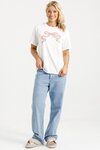 Chris Tee (White w Blossom Berry Bow)