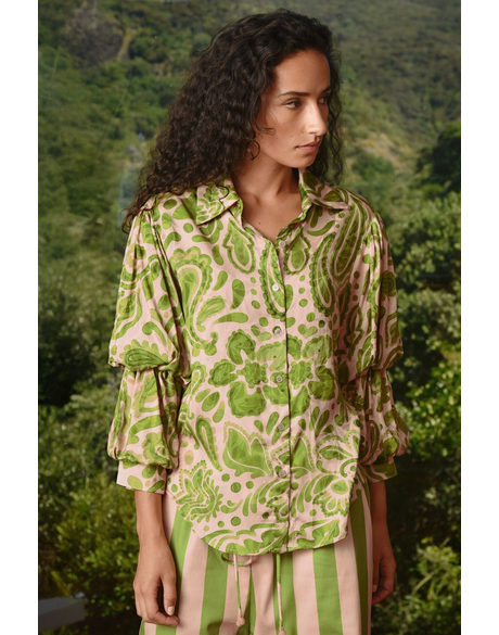Pleat and Greet Top