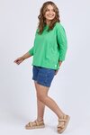 Anya L/S Tee (Spring Green)