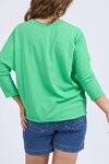 Anya L/S Tee (Spring Green)