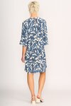 Dress - Shift, Fluted Sleeve (Botany)
