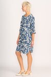 Dress - Shift, Fluted Sleeve (Botany)