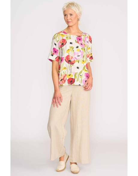 Pleat Back Top