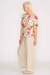 Pleat Back Top