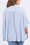 Luna Shirt (Dusk Blue/Marshmallow Stripe)