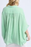 Luna Shirt (Spring Green/Marshmallow Stripe)