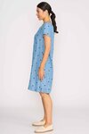 Short Sleeve A Line Dress