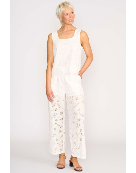Flower-Ful Shell Top