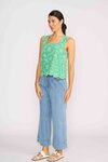 Flower-Ful Shell Top