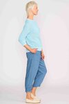Draped Panel Detail Trousers 