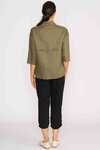 Pant - Draped, Cuff Detail (Black)