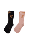 Runaway Girl Socks (2 Pack)