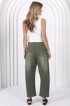 Leo Barrel Jeans (Khaki)