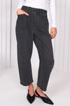 Leo Barrel Jean (Black)