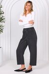 Leo Barrel Jean (Black)