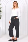 Leo Barrel Jean (Black)