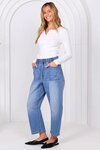 Leo Barrel Jean (Blue)