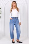 Leo Barrel Jean (Blue)