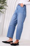 Toni Barrel Jeans (Light Blue Wash)