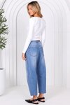 Toni Barrel Jeans (Light Blue Wash)