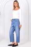 Toni Barrel Jeans (Light Blue Wash)