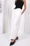 Toni Barrel Jeans (White)