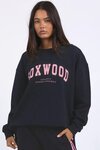 Interval Crew (Navy w Neon Pink)