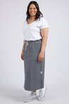 Travel Skirt (Navy and White Stripe)