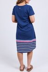 Sylvia Tee Dress (Blue Depths)