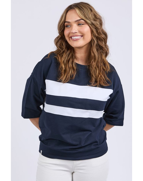 Nico Sweat (Navy with White Panels)