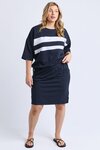 Nico Sweat (Navy with White Panels)