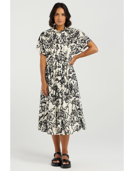 Audrey Dress (Street Blossoms)