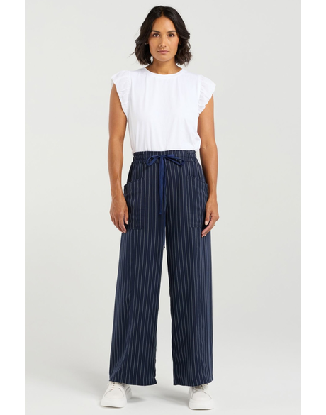 Chloe Pant (Midnight Stripes)
