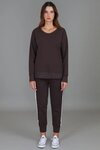 Charlette Curve Hem Sweater