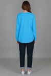 Charlette Curve Hem Sweater