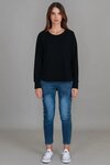 Charlette Curve Hem Sweater