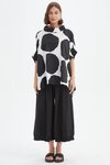 Structured Neck Print Tunic