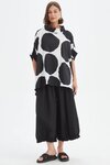 Structured Neck Print Tunic