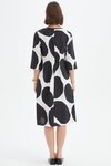 Curve Seam Poplin Dress