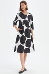 Curve Seam Poplin Dress