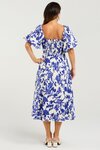 Gabrielle Dress (Cobalt Blossom)