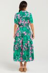 Elise Dress (Pink Jungle)