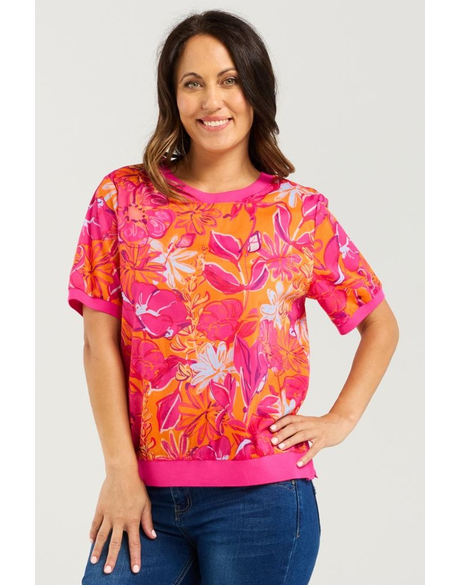 Zoe Top (Sunset Garden)