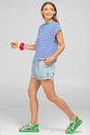 Bellissimo Tee (Blue Stripe)