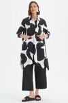 Handkerchief Hem Print Shirt